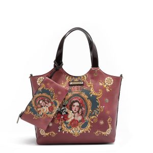 Cartera Tote con Estuche The Queen