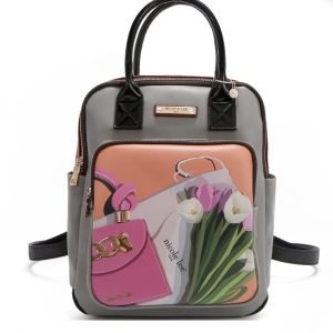 Mochila Simple Violet Blossom