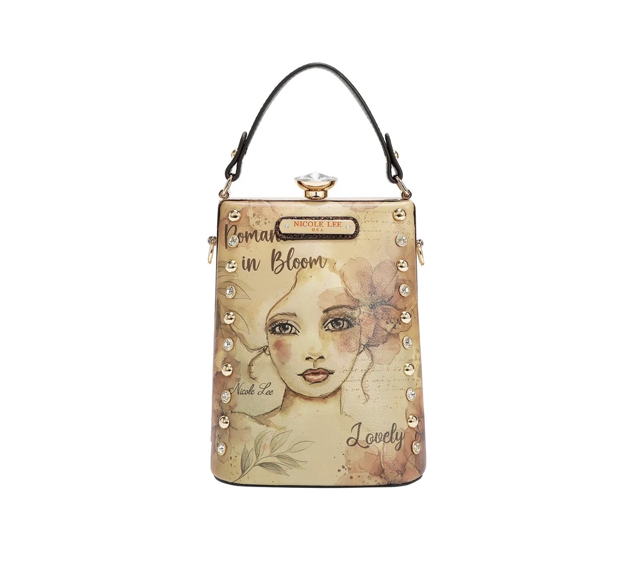 Cartera de Mano con Aplicaciones Reflection of Love