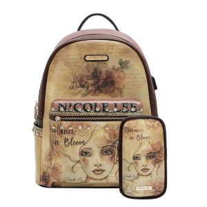 Mochila Grande con Puerto USB Reflection of Love