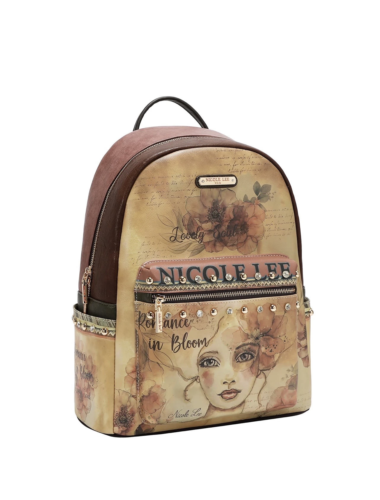 Mochila Grande con Puerto USB Reflection of Love - Imagen 3