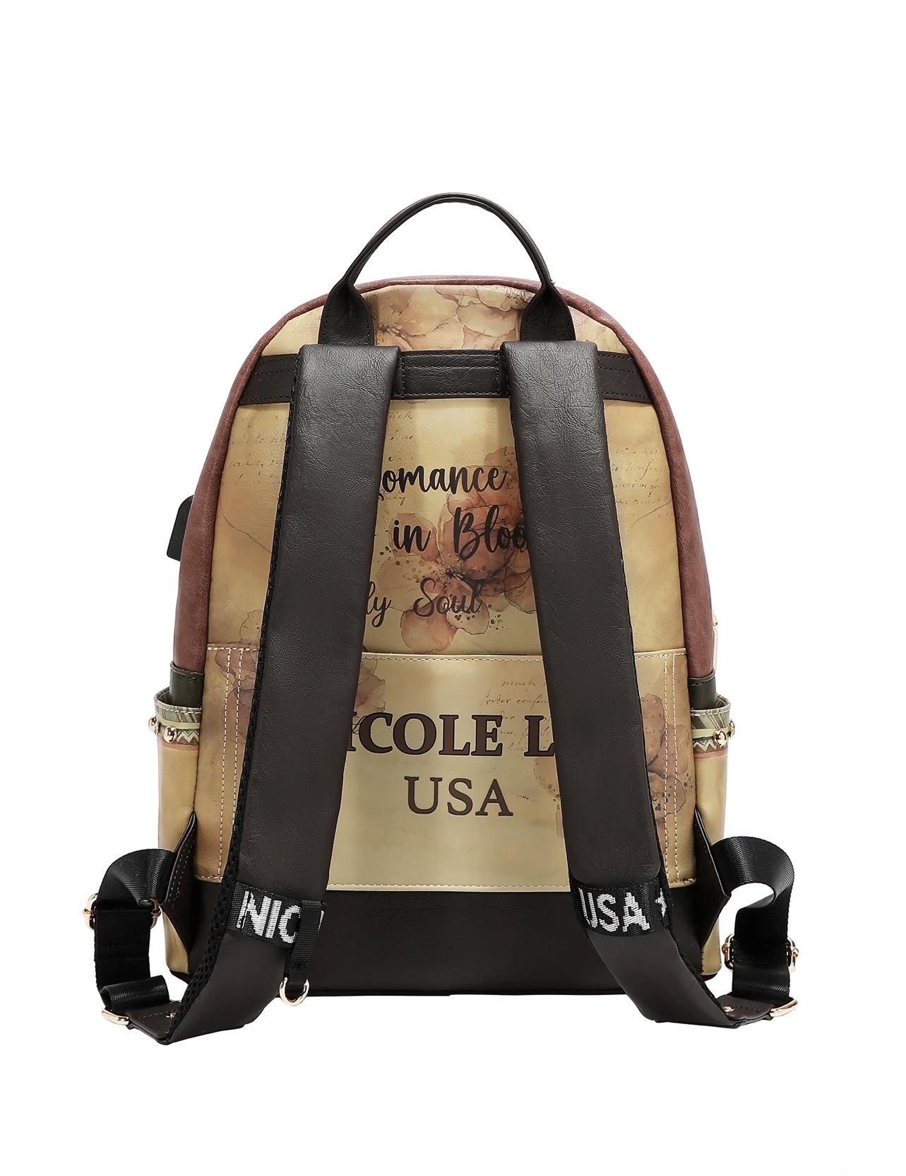 Mochila Grande con Puerto USB Reflection of Love - Imagen 4